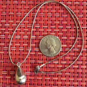 Silpada .925 Sterling Silver Teardrop Necklace